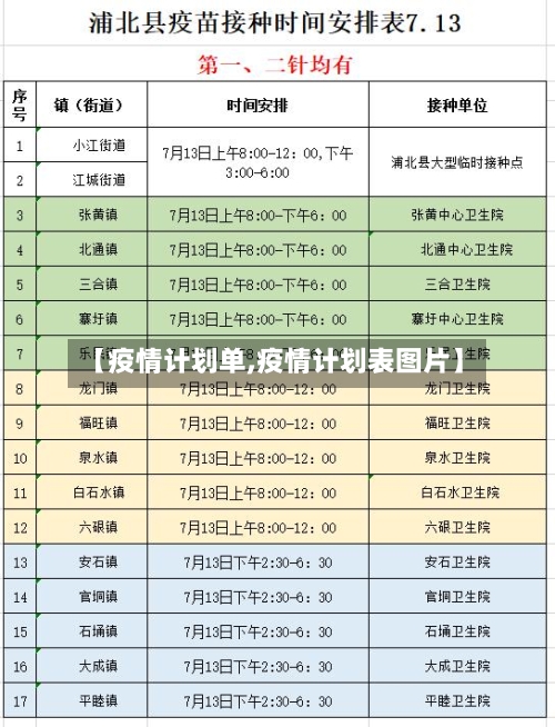 【疫情计划单,疫情计划表图片】
