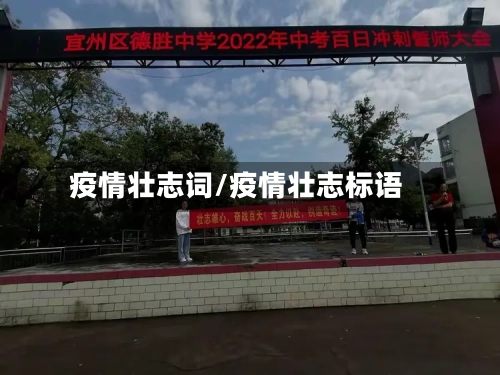 疫情壮志词/疫情壮志标语-第2张图片