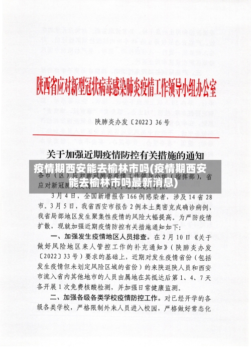 疫情期西安能去榆林市吗(疫情期西安能去榆林市吗最新消息)-第3张图片
