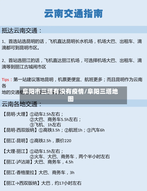 阜阳市三塔有没有疫情/阜阳三塔地图