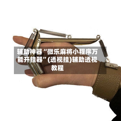 辅助神器“微乐麻将小程序万能开挂器”(透视挂)辅助透视教程-第3张图片