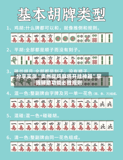 分享实测“贵州捉鸡麻将开挂神器”掌握辅助功能必胜规则