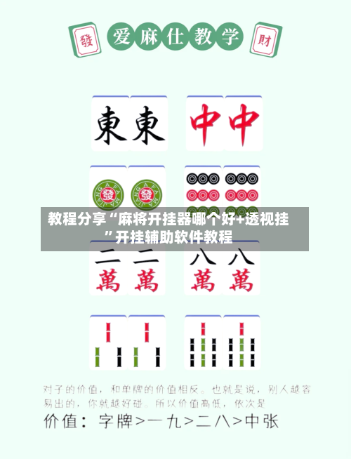 教程分享“麻将开挂器哪个好+透视挂	”开挂辅助软件教程-第2张图片