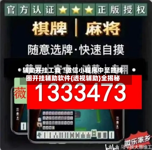 辅助开挂工具“微信小程序中至赣牌圈开挂辅助软件{透视辅助}全揭秘-第2张图片