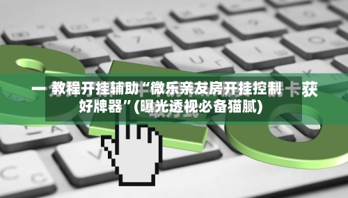 教程开挂辅助“微乐亲友房开挂控制好牌器”(曝光透视必备猫腻)