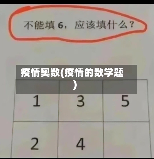疫情奥数(疫情的数学题)-第2张图片