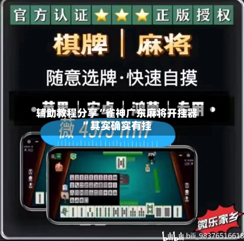 辅助教程分享“雀神广东麻将开挂器”其实确实有挂-第2张图片
