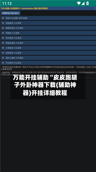 万能开挂辅助“皮皮跑胡子外卦神器下载(辅助神器)开挂详细教程-第3张图片