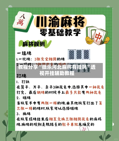 教程分享“微乐河北麻将有挂吗”透视开挂辅助教程-第2张图片