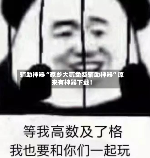 辅助神器“家乡大贰免费辅助神器	”原来有神器下载！-第2张图片