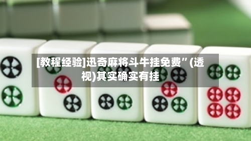 [教程经验]迅奇麻将斗牛挂免费”(透视)其实确实有挂-第2张图片