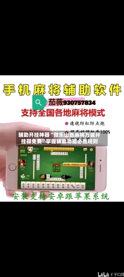 辅助开挂神器“微乐山西麻将万能开挂器免费”掌握辅助功能必胜规则-第2张图片
