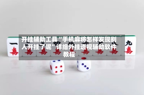 开挂辅助工具“手机麻将怎样发现别人开挂了呢”详细外挂透视辅助软件教程-第3张图片