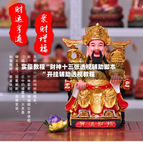 实操教程“财神十三张透视辅助脚本”开挂辅助透视教程