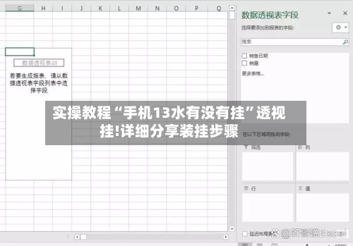 实操教程“手机13水有没有挂”透视挂!详细分享装挂步骤-第2张图片