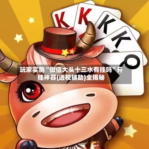 玩家实测“微信大头十三水有挂吗”开挂神器{透视辅助}全揭秘