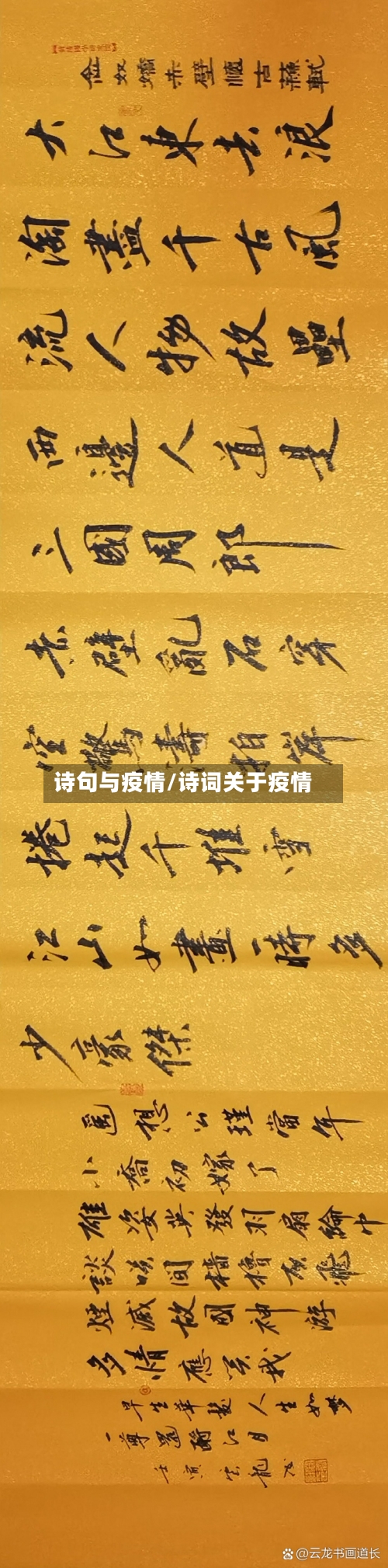 诗句与疫情/诗词关于疫情-第2张图片