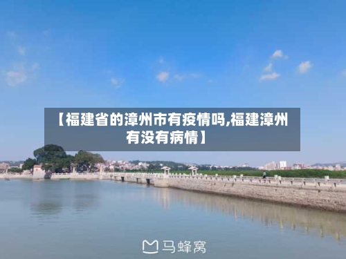 【福建省的漳州市有疫情吗,福建漳州有没有病情】